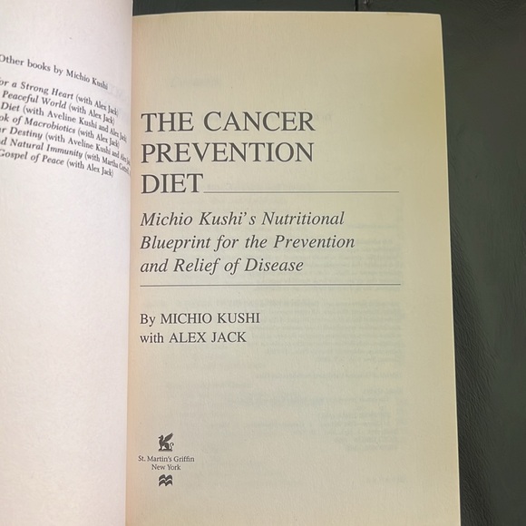 The Cancer Prevention Diet - Picture 3 of 3